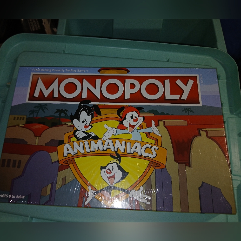 Animaniacs Monopoly Board Game